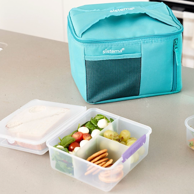 Sistema Mega Fold Up køletaske assorteret 18 cm x 27 cm