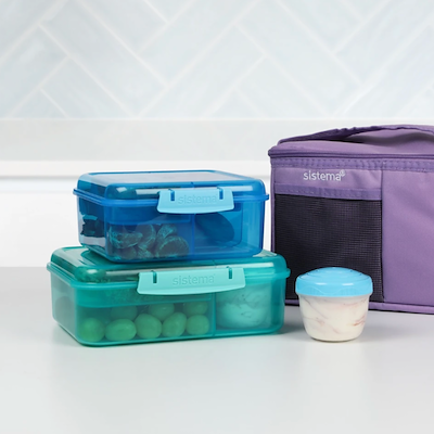 Sistema Mega Fold Up køletaske assorteret 18 cm x 27 cm