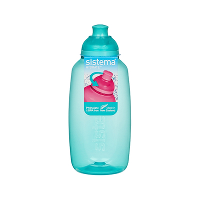 Sistema Twist 'n' Sip drikkeflaske blå 380 ml