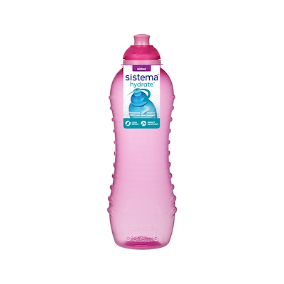 Sistema twist ‘n’ sip drikkedunk pink 620 ml