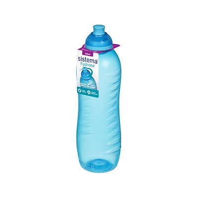 Sistema twist ‘n’ sip drikkedunk blå 620 ml