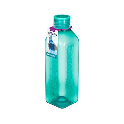 Sistema Square drikkeflaske ocean Blå 1 liter