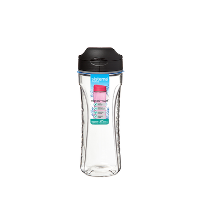 Sistema Tritan Swift drikkedunk sort 0,6 liter