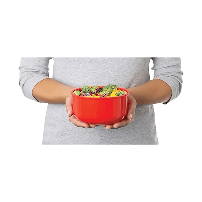 Sistema Microwave mikrobøtte og riskoger til mikroovn rød