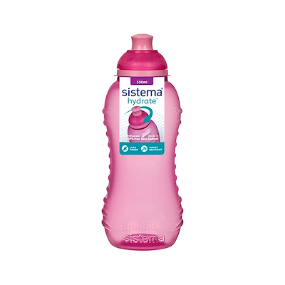 Sistema twist ‘n’ sip drikkedunk pink 330 ml