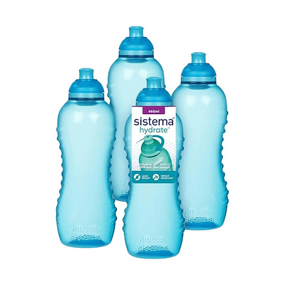 Sistema Twist 'N' Sip drikkedunk blå 4 stk. 460 ml