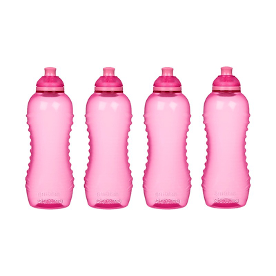 Sistema Twist 'N' Sip drikkedunk pink 4 stk. 460 ml