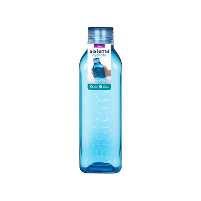 Sistema Square drikkedunk 2 stk. 1 liter