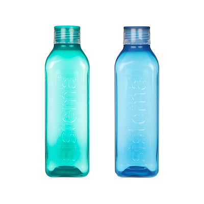 Sistema Square drikkedunk 2 stk. 1 liter