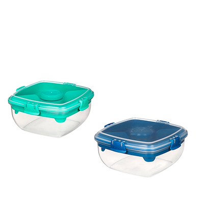 Sistema Salad To Go salatboks 2 stk. 1,1 liter