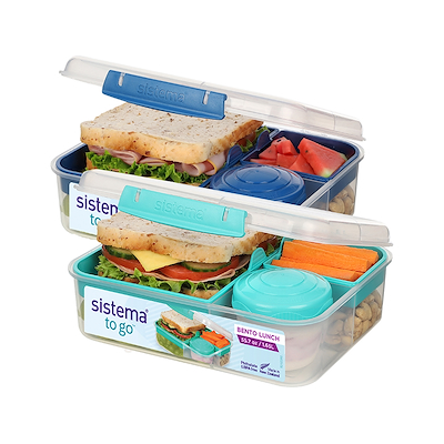 Sistema Bento Lunch To Go madkasser 2 stk. 1,65 liter