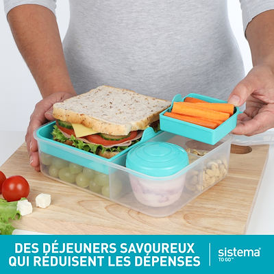 Sistema Bento Lunch To Go madkasser 2 stk. 1,65 liter