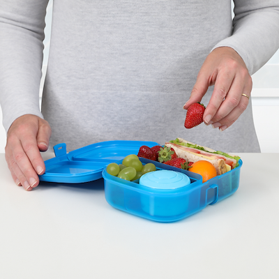 Sistema Ribbon madkasse blå 1,1 liter