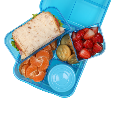 Sistema Bento Cube madkasse blå 1,25 liter