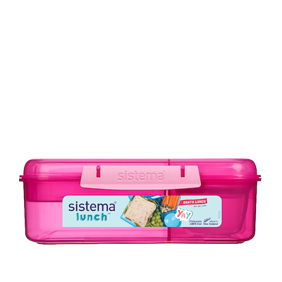 Sistema Bento madkasse pink 1,65 liter