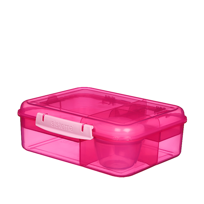 Sistema Bento madkasse pink 1,65 liter