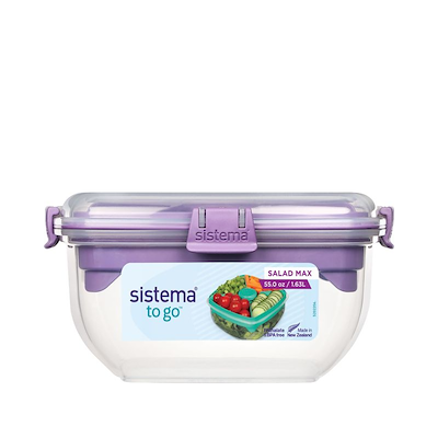 Sistema Salad Max To Go salatboks assorteret 1,63 liter
