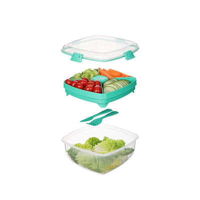Sistema Salad Max To Go salatboks assorteret 1,63 liter