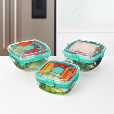 Sistema Salad Max To Go salatboks assorteret 1,63 liter