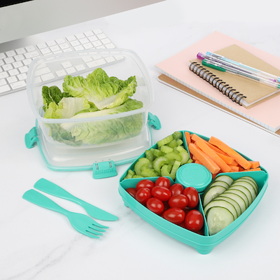 Sistema Salad Max To Go salatboks assorteret 1,63 liter
