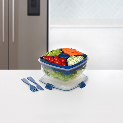 Sistema Salad Max To Go salatboks assorteret 1,63 liter