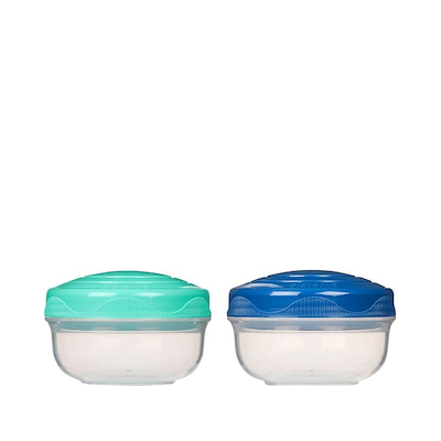 Sistema Portion Pod To Go bæger multifarvet 210 ml 2 stk.
