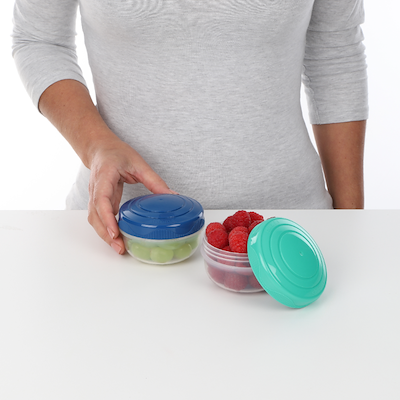 Sistema Portion Pod To Go bæger multifarvet 210 ml 2 stk.