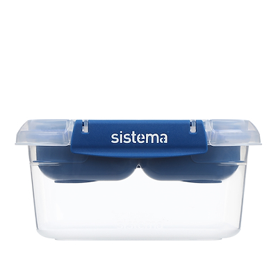 Sistema Stax To Go madkasse ocean blue 1,15 liter