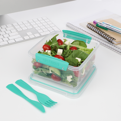 Sistema Lunch Plus To Go madkasse assorteret 1,2 liter
