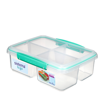 Sistema Quad Split To Go minty 1,7 liter