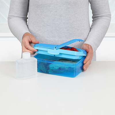 Sistema Slimline Quaddie madkasse 1,5 liter - assorterede farver