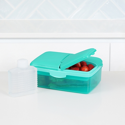 Sistema Slimline Quaddie madkasse 1,5 liter - assorterede farver