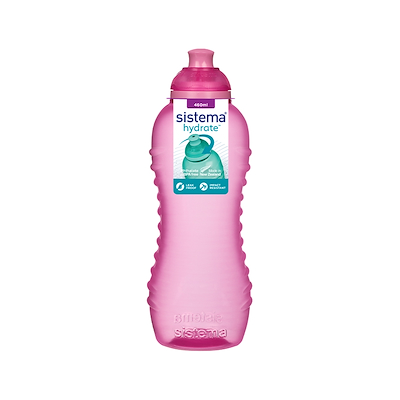 Sistema twist ‘n’ sip drikkedunk pink 460 ml