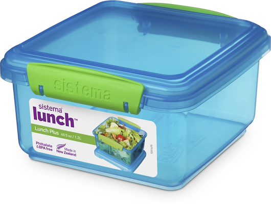 Sistema Lunch Plus madkasse assorteret 1,2 liter