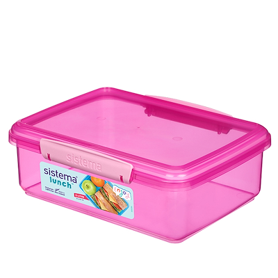 Sistema madkasse 2 liter assorteret