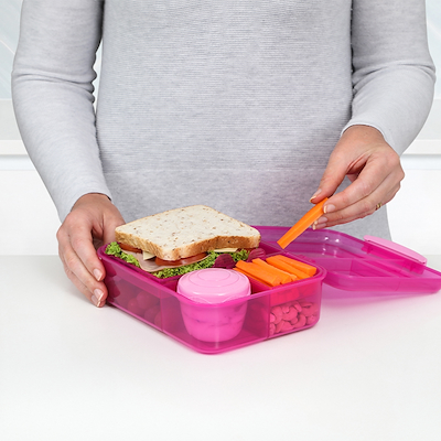 Sistema Bento madkasse 1,7 liter assorteret