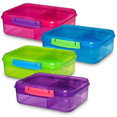 Sistema Bento madkasse 1,7 liter assorteret