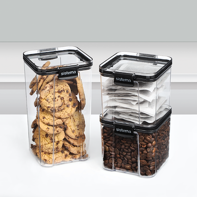 Sistema Tritan Ultra Square opbevaringsboks 1,9 liter