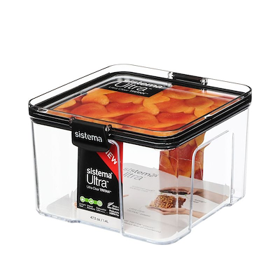Sistema Tritan Ultra Square opbevaringsboks 1,4 liter