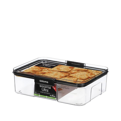 Sistema Tritan Ultra Square opbevaringsboks 1,73 liter