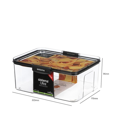 Sistema Tritan Ultra Square opbevaringsboks 2,63 liter