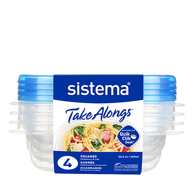 Sistema TakeAlongs opbevaring 4-pak 669 ml