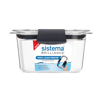 Sistema Brilliance opbevaringsbøtte 380 ml