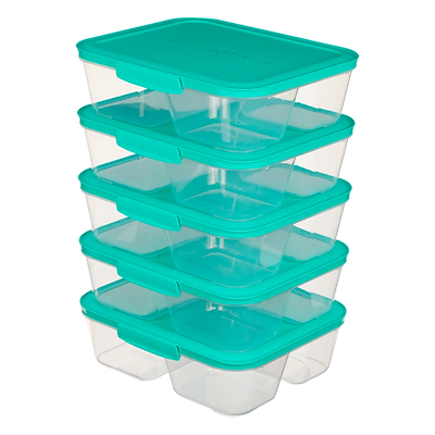 Sistema Nest It Meal Prep Opbevaringsbokse Mint 5 stk.