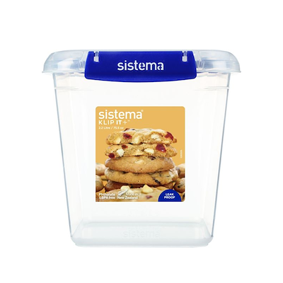 Sistema Klip It Plus opbevaringsboks klar 2,2 liter