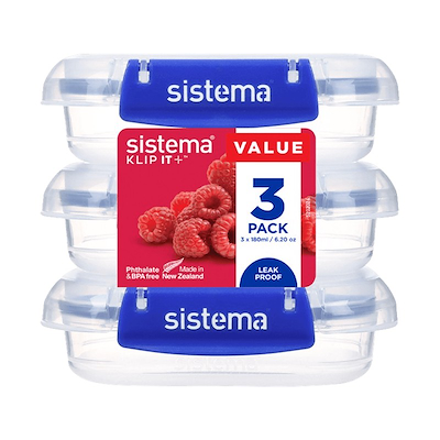 Sistema Rectangle Klip It Plus 3 stk. 180ml