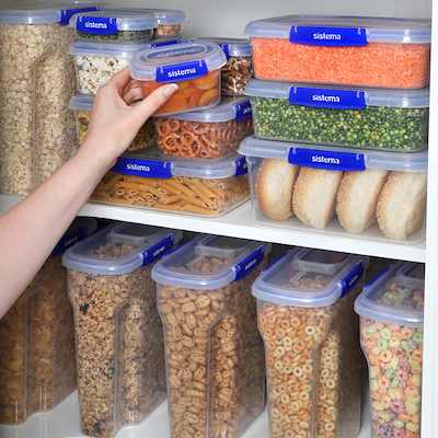 Sistema Klip It Plus opbevaringsboks klar 400 ml