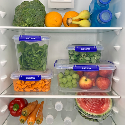 Sistema Rectangle Klip It Plus 3 stk. 400 ml