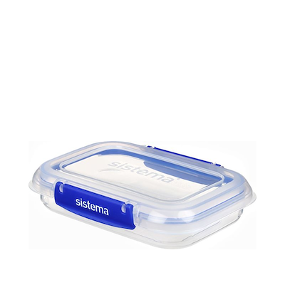 Sistema Klip It Plus Rectangle opbevaringsboks klar 450 ml