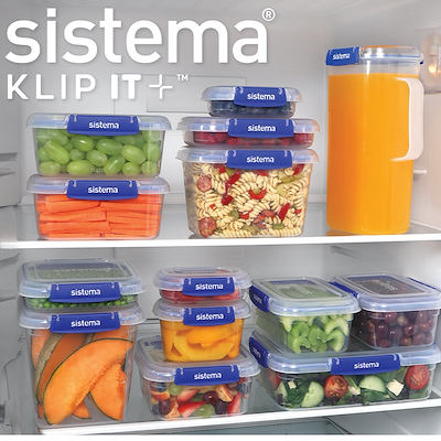 Sistema Square Klip It Plus 3 stk. 1,15 liter